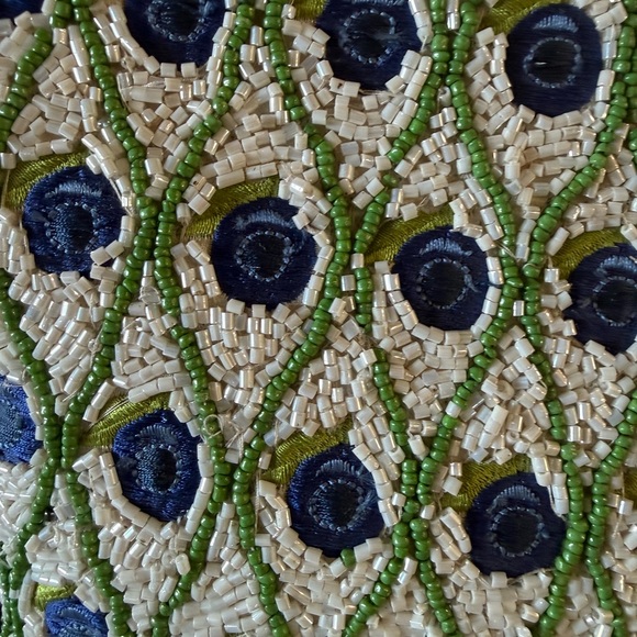 VIRAL Elegant Beaded “BLUEBERRY” Bag one left - Picture 2 of 5